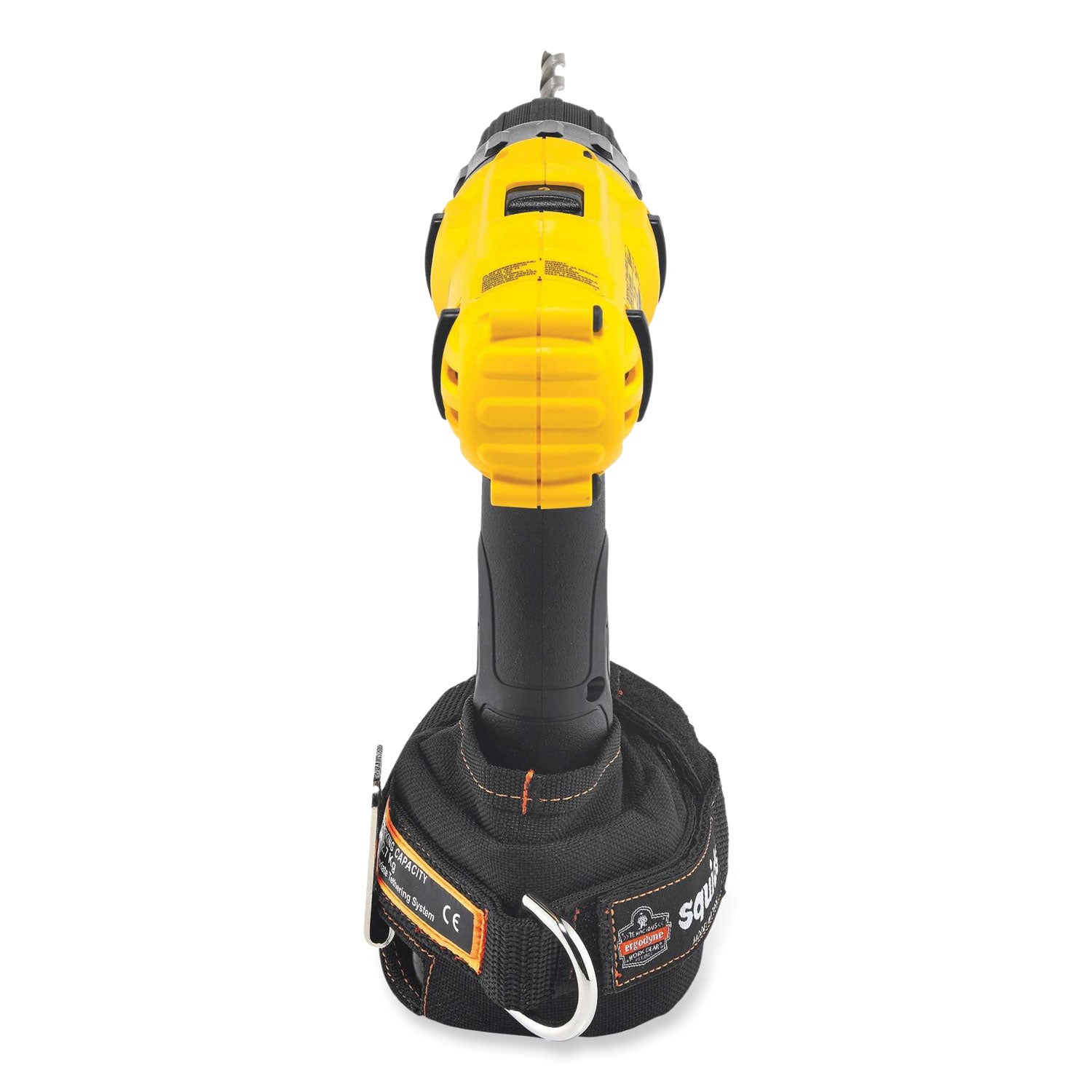 Ergodyne 3780 Power Tool Trap - 8.8" Height x 2.5" Width - Black - Nylon, Cast Iron - 1 Each