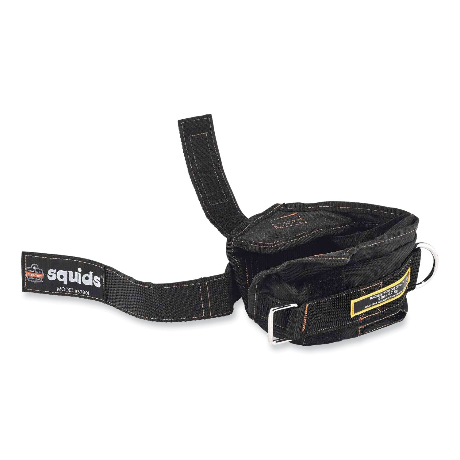 Ergodyne 3780 Power Tool Trap - 8.8" Height x 2.5" Width - Black - Nylon, Cast Iron - 1 Each