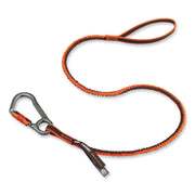 15 lb Load Capacity - Standard - Carabiner Attachment - 11.3" Height x 1.3" Width x 35" Length - Orange, Gray - Polyester, Elastic Webbing, Nylon - 6 / Carton