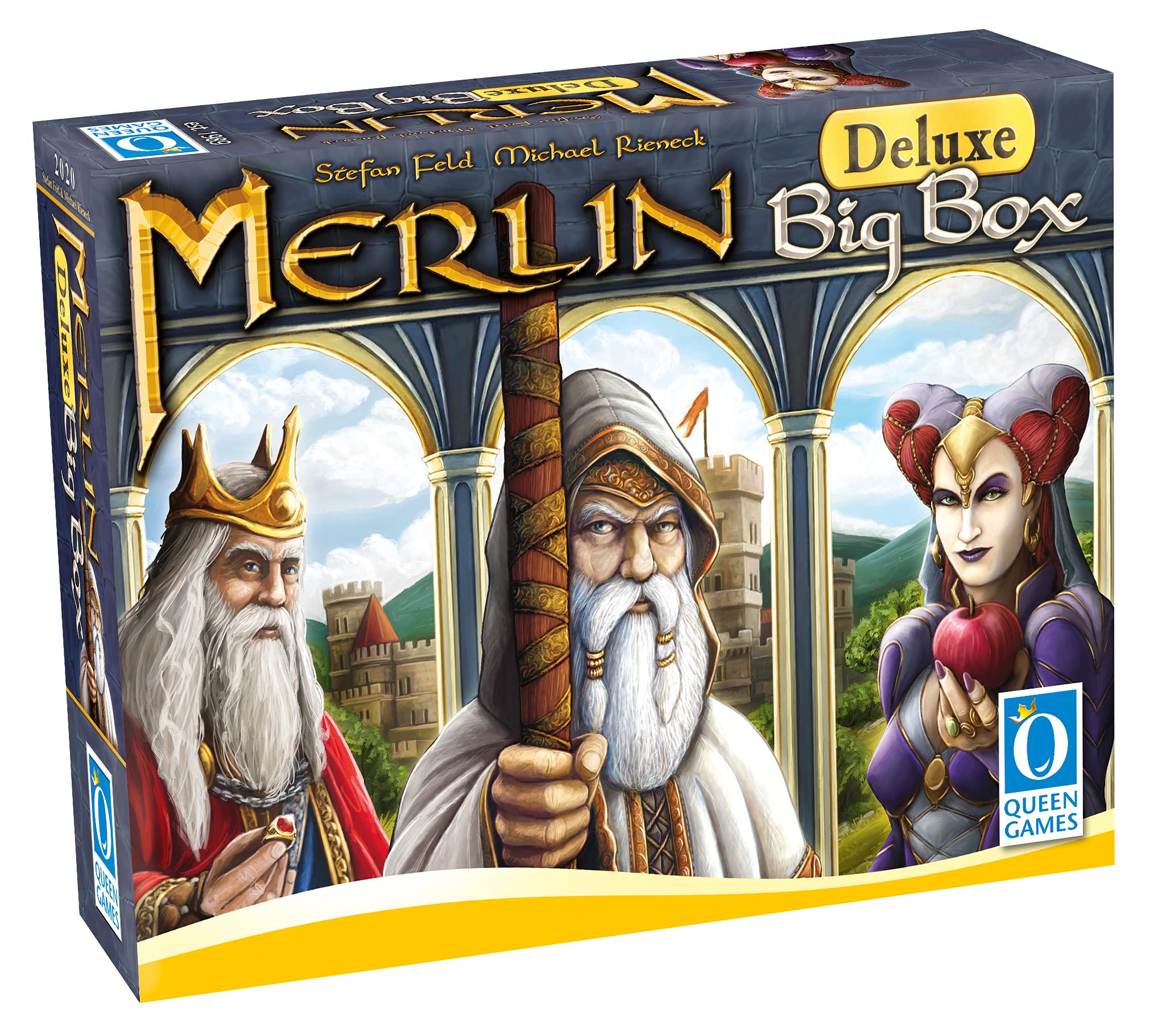 Queen Games QNG20293 Merlin-Deluxe Big Box Board Games