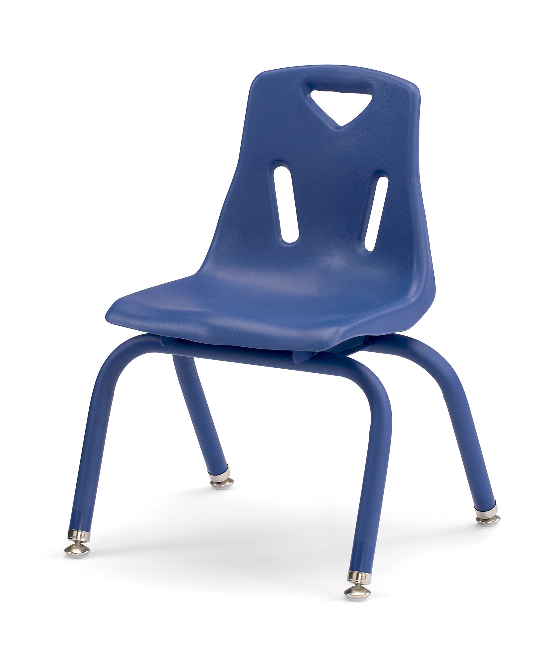 Berries® Stacking Chair with Powder-Coated Legs - 12" Ht - Camel