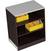 OfficeSource Cosmo Bookcase - Cordova Brown