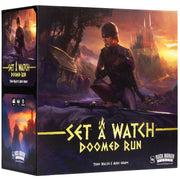 Rock Manor Games: Set A Watch: Doomed Run - Big Box Expansion Board Game, Co-Op Tower Defense, Dark Fantasy Adventure Campaign, Ages 14+, 1-4 Players