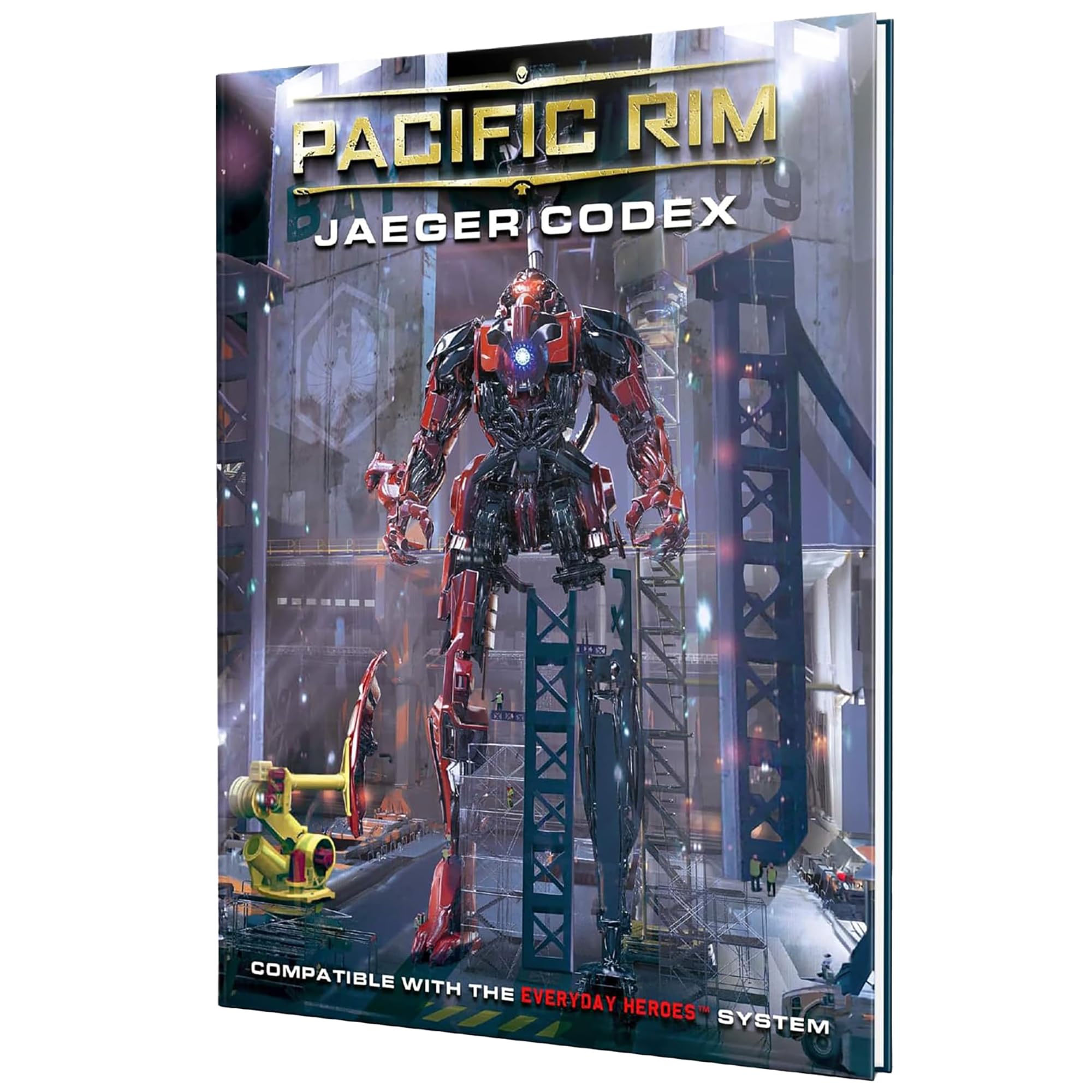 Evil Genius Games: Pacific Rim: Jaeger Codex - Hardcover RPG Book, Everyday Heroes Compatible, Tabletop Role Playing Game, Officially Licensed