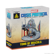 Marvel: Crisis Protocol - Tomb of Dracula Terrain Pack - Iconic Gothic Castle Piece, Tabletop Superhero Game, Ages 14+, 2 Players, 90 Minute Playtime, Made by Atomic Mass Games