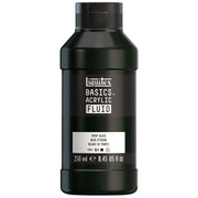 LQ BASICS Acrylic Fluid 250ml Bottle -  Ivory Black