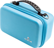 Gamegenic Game Shell 250+ | Portable Case for Board Games and Card Games | Holds Up to 250 Double-Sleeved Cards | Accessories Compartment Holds Tokens and Dice | Blue Color | Made