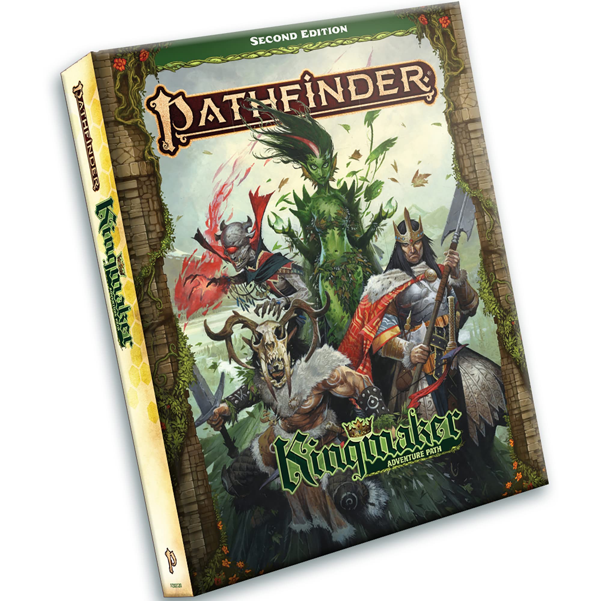 Pathfinder 2E Kingmaker Adventure Path Hardcover - Complete Campaign Levels 1-20 for Second Edition Tabletop RPG