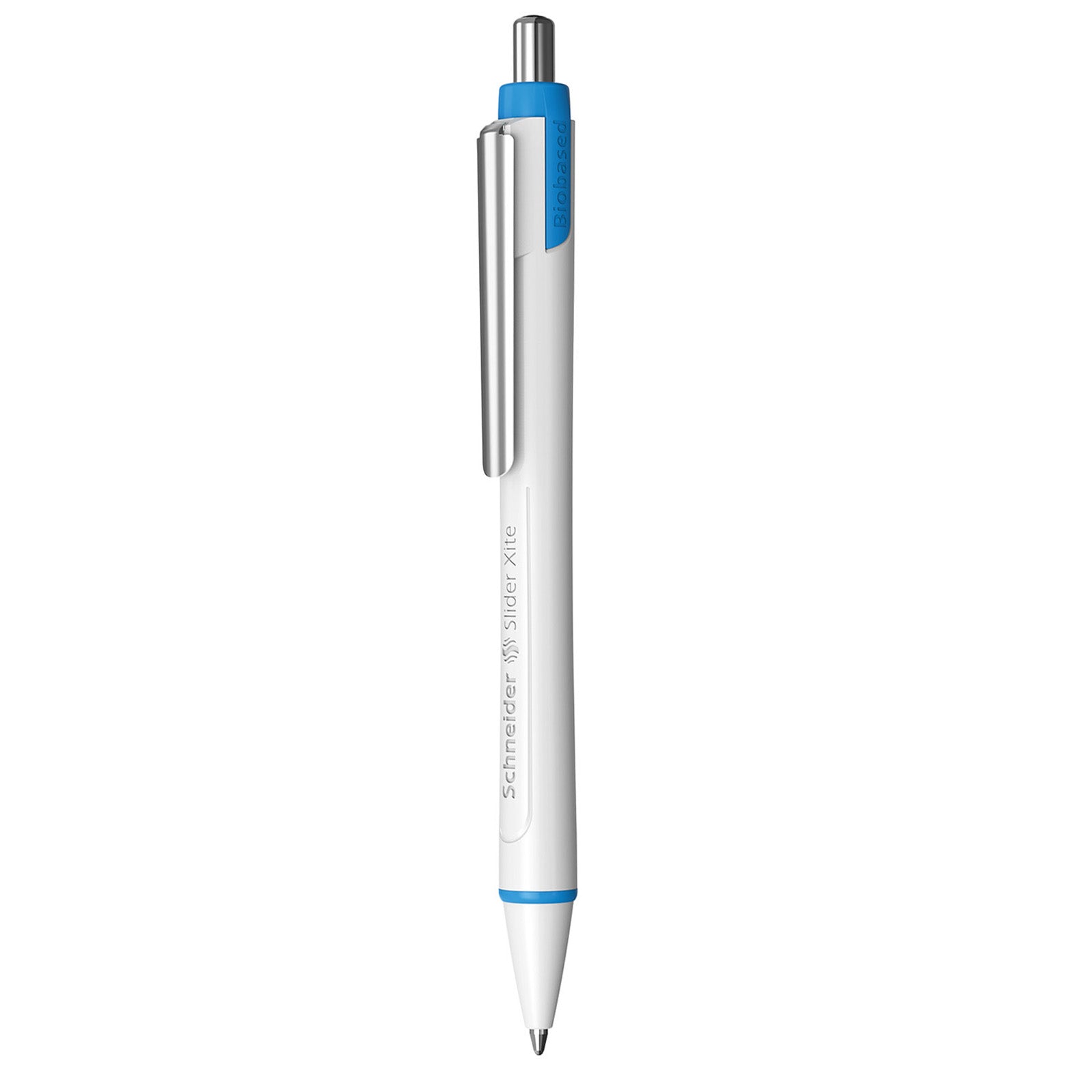 Slider Xite XB Refillable + Retractable Ballpoint Pen, 1.4 mm, Black Ink, Box of 10 Pens