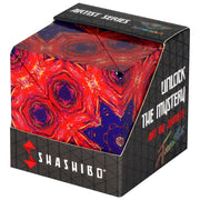 Shashibo Shape Shifting Box - STEM Fidget Toy with Ultra Strong Magnets - Sensory Puzzle Cube Transforms Into 100+ Shapes, Easter Basket Stuffers Gift for Kids, Teens, and Adults (Fire Goddess)