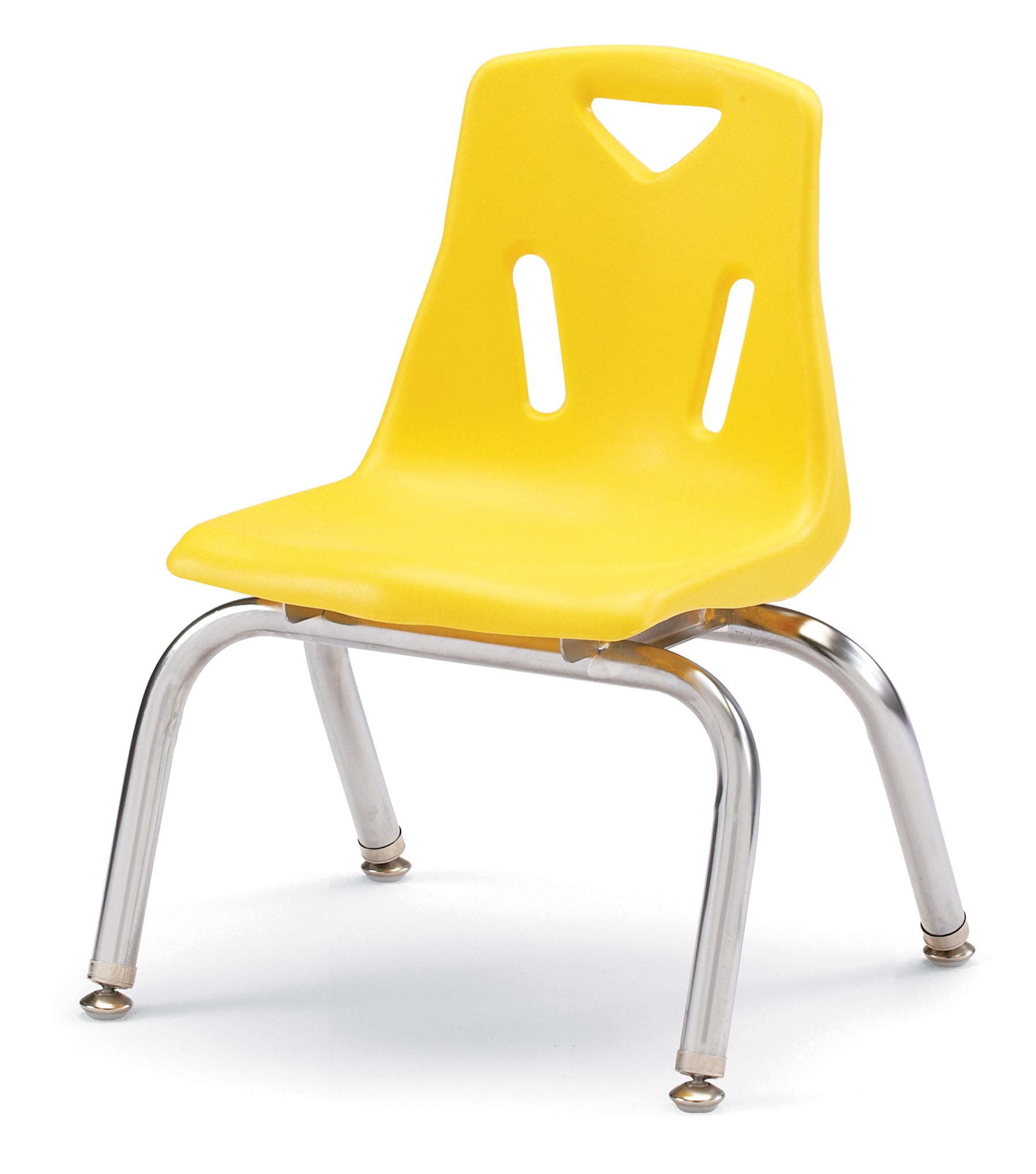 Berries® Stacking Chair with Chrome-Plated Legs - 10" Ht - Purple