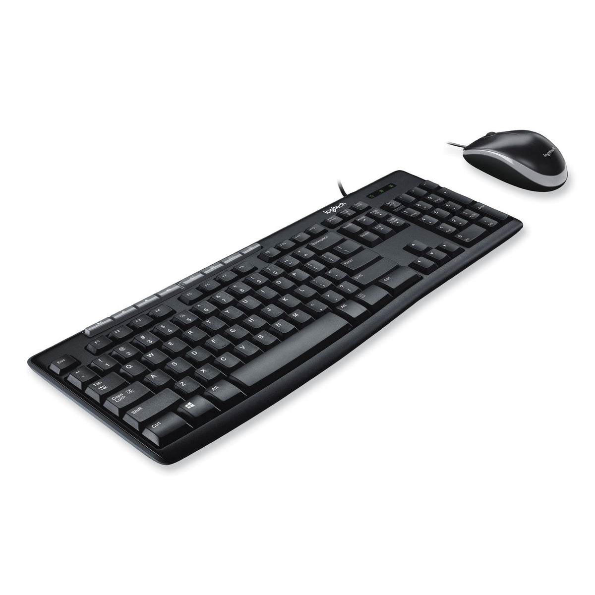Logitech MK200 Media Corded Keyboard and Mouse Combo