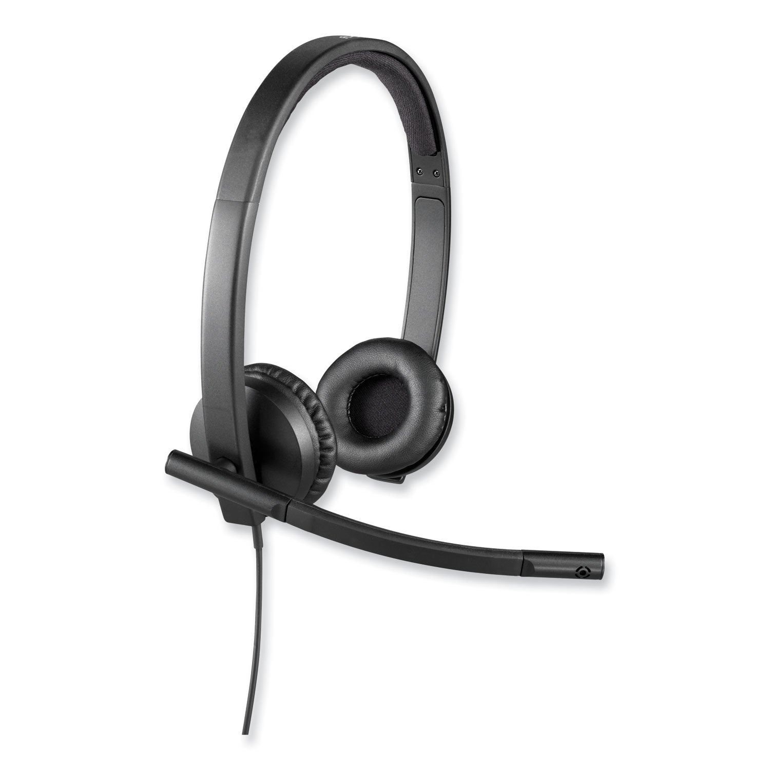 Stereo - USB - Wired - 31.50 Hz to 20 kHz - Over-the-head - Binaural - Supra-aural - Noise Cancelling, Electret Microphone - Black
