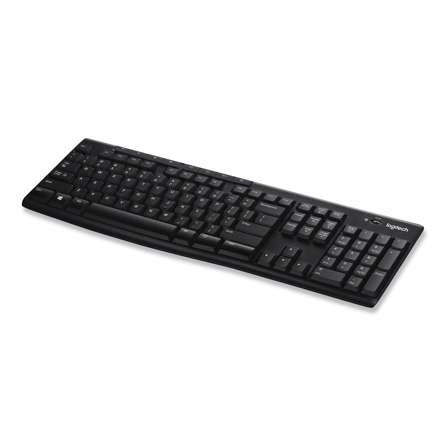 Wireless Connectivity - RF - 33 ft - 2.40 GHz - USB Interface - Computer - PC - AAA Battery Size Supported - Black