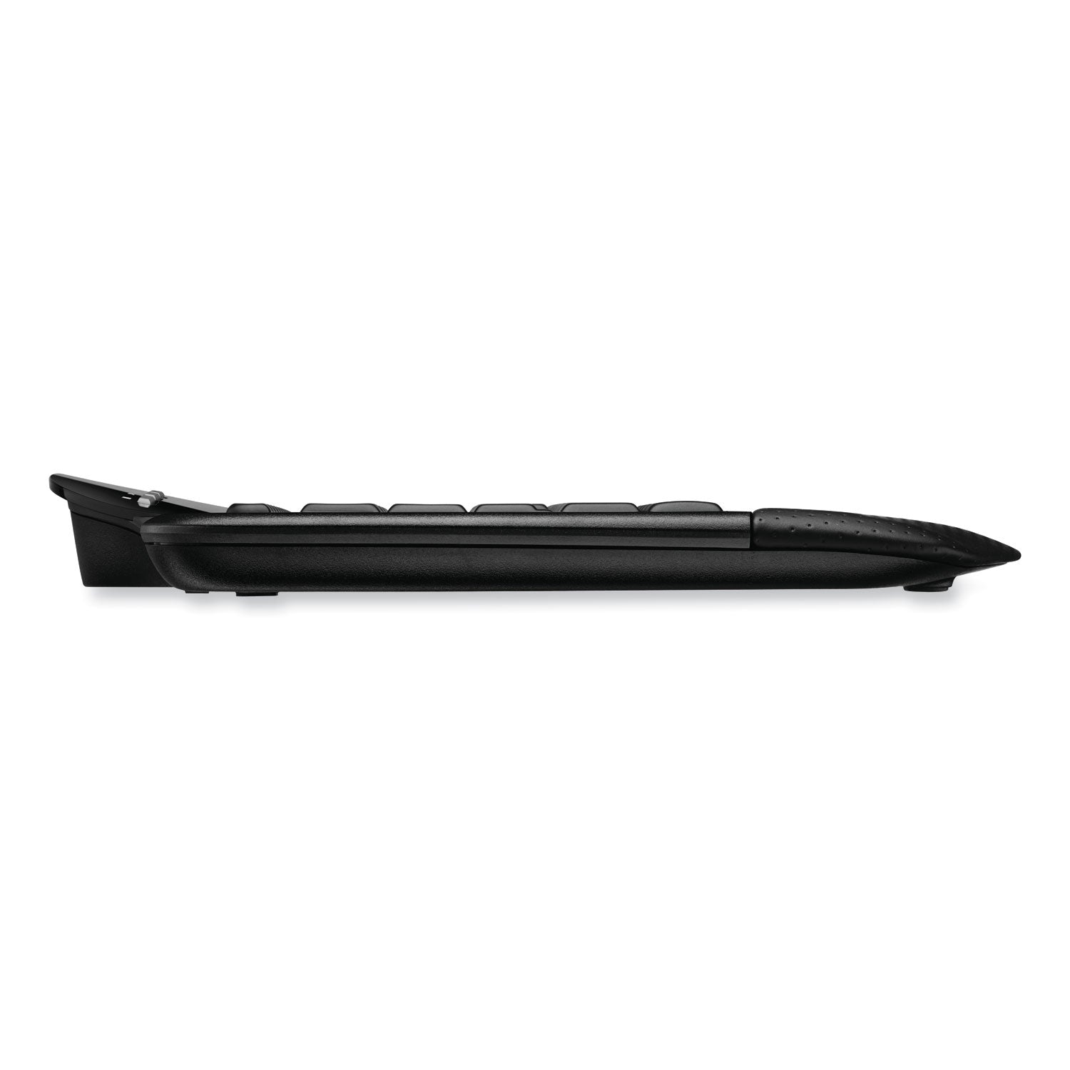 USB Wireless RF 2.40 GHz Keyboard - Black - USB Wireless RF Mouse - Optical - Scroll Wheel - Black - AA for PC - 1 Each