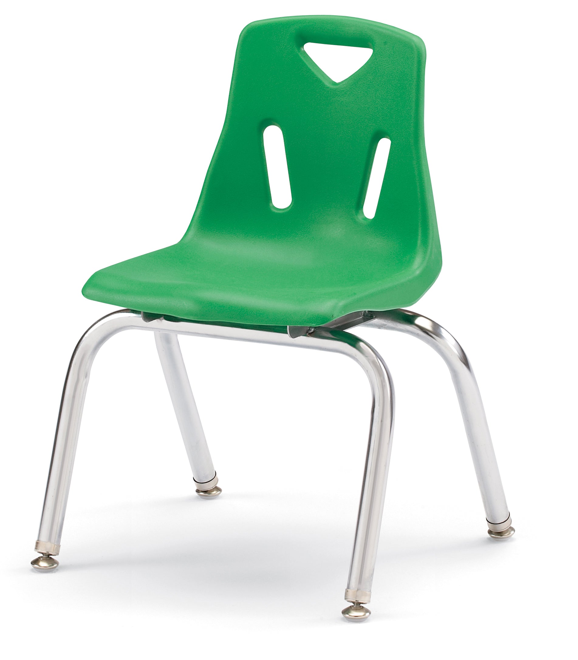 Berries® Stacking Chair with Chrome-Plated Legs - 14" Ht - Purple