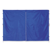 Ergodyne 6096 Pop-Up Tent Sidewall, Water Repellent, Blue, Polyester, 1 Each