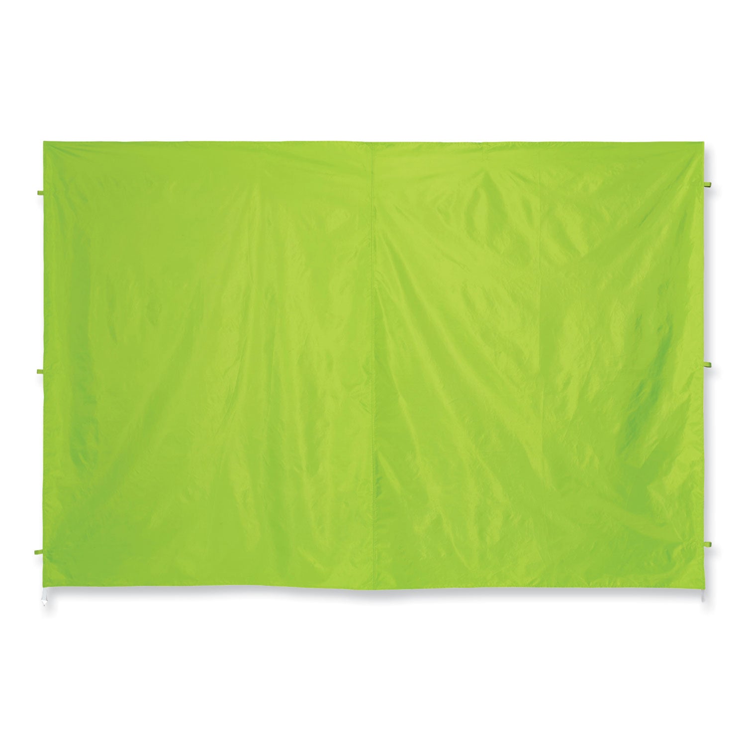 Ergodyne Shax 6098 Pop-up Tent Sidewall, 10ft x 10ft (3m x 3m), Lime, 1 Each