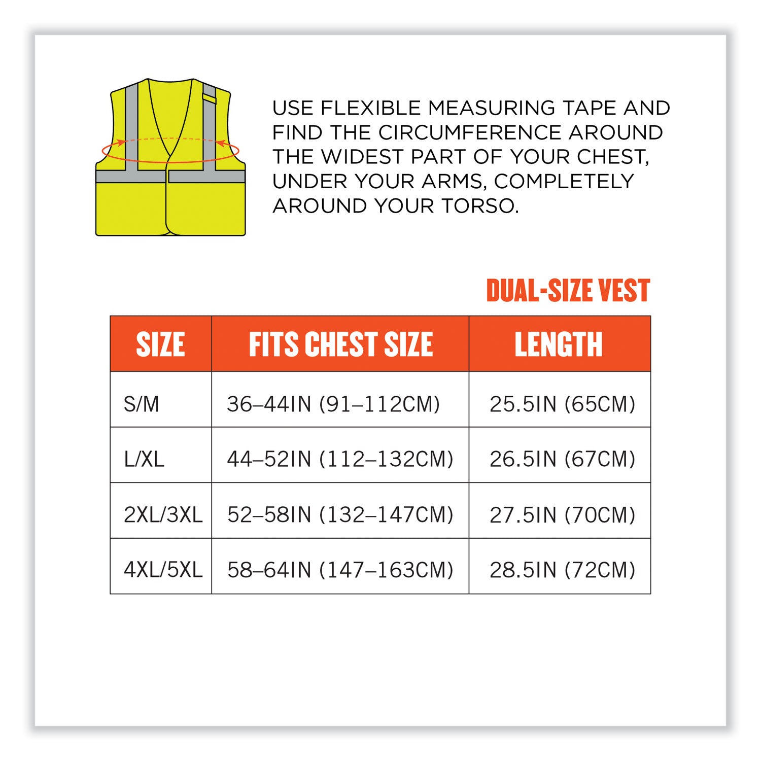 Ergodyne GloWear 8263FRHL Hi-Vis Safety Vest, Small/Medium, Lime, Flame Resistant, Mesh/Modacrylic, 2 Pockets, Reflective, Hook & Loop Closure, Machine Washable, 1 Each