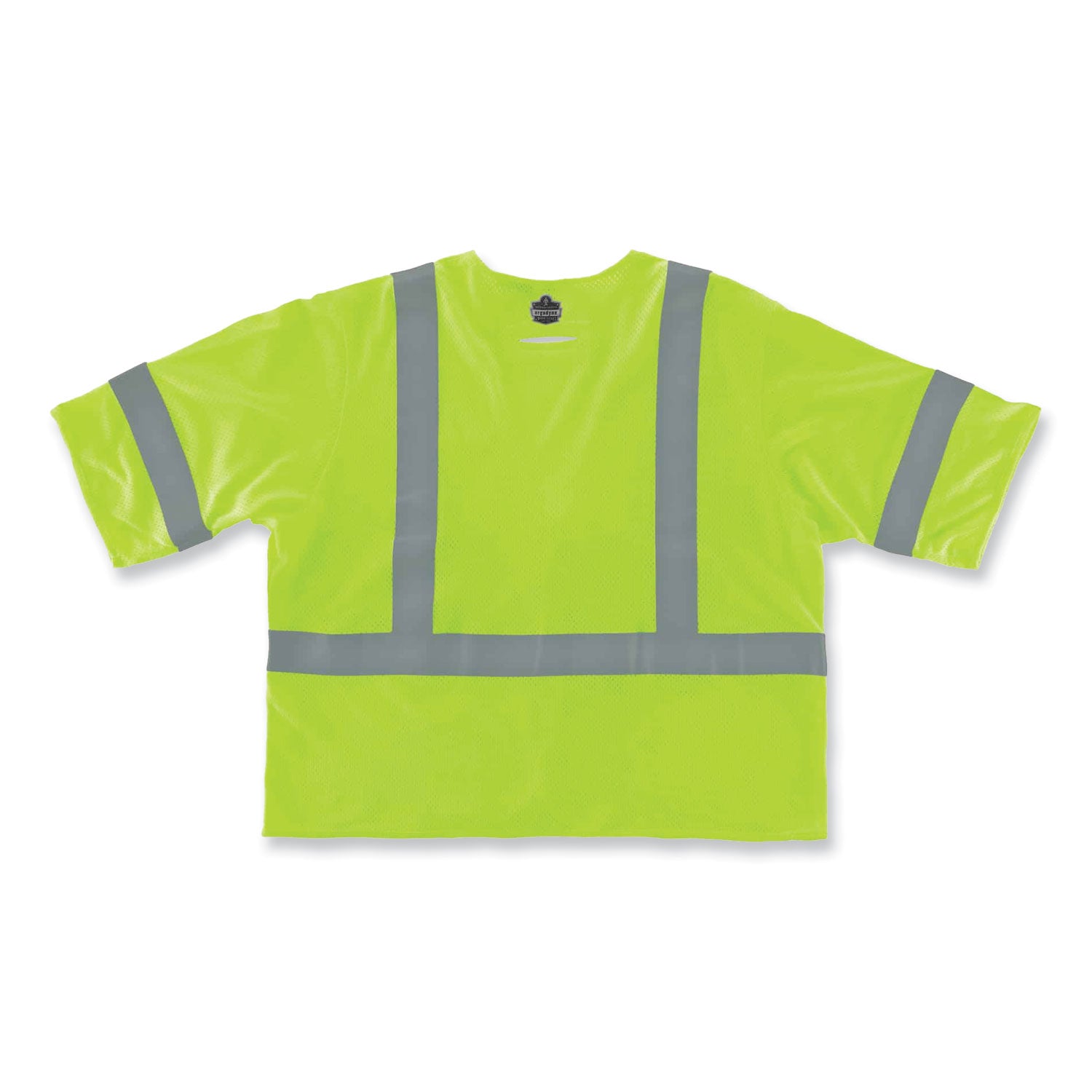 Ergodyne GloWear 8356FRHL Type R Class 3 Flame-Resistant Modacrylic Vest, Small/Medium, Lime, Hook & Loop Closure, Reflective, High Visibility, Breathable, Interior Pocket, Pen Slot, 1 Each