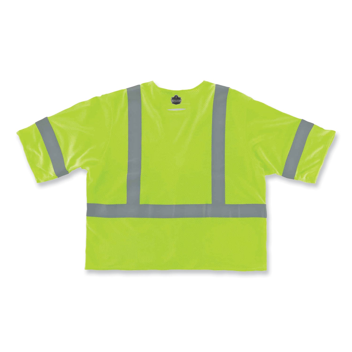 Ergodyne 8356FRHL Type R Class 3 Flame-Resistant Modacrylic Vest, Large/Extra Large, Lime, Hook & Loop Closure, Mic Tab, Reflective, Interior Pocket, Pen Slot, Breathable, 1 Each