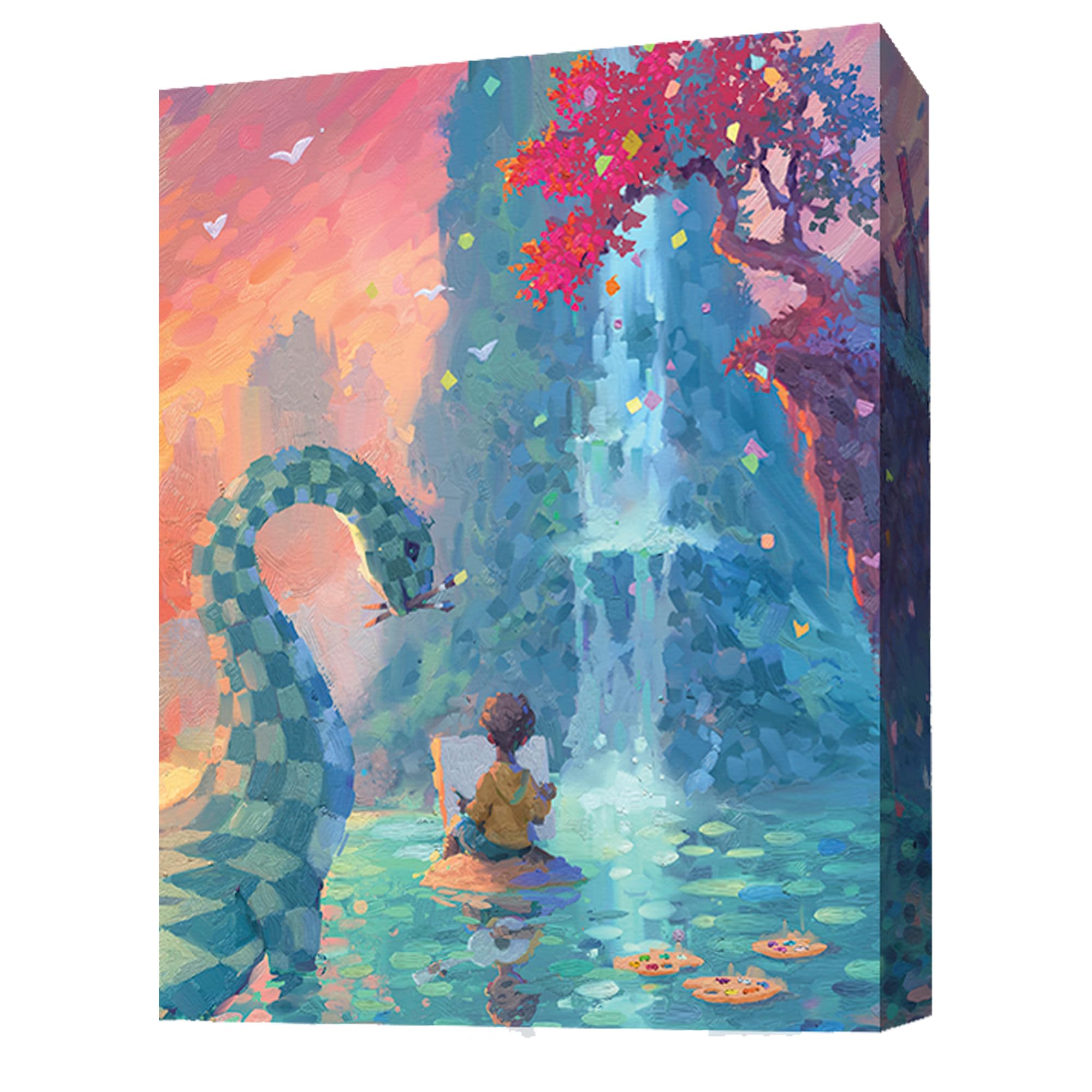 Canvas Reflections Board Game Expansion - Create Stunning Masterpieces! Art Competition and Puzzle Game for Teens & Adults, Ages 14+, 1-5 Players, 30 Minute Playtime