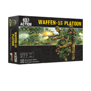 Warlord Games Waffen-SS - 28mm Scale Plastic Miniatures for Bolt Action Highly Detailed World War 2 Miniatures for Table-top Wargaming