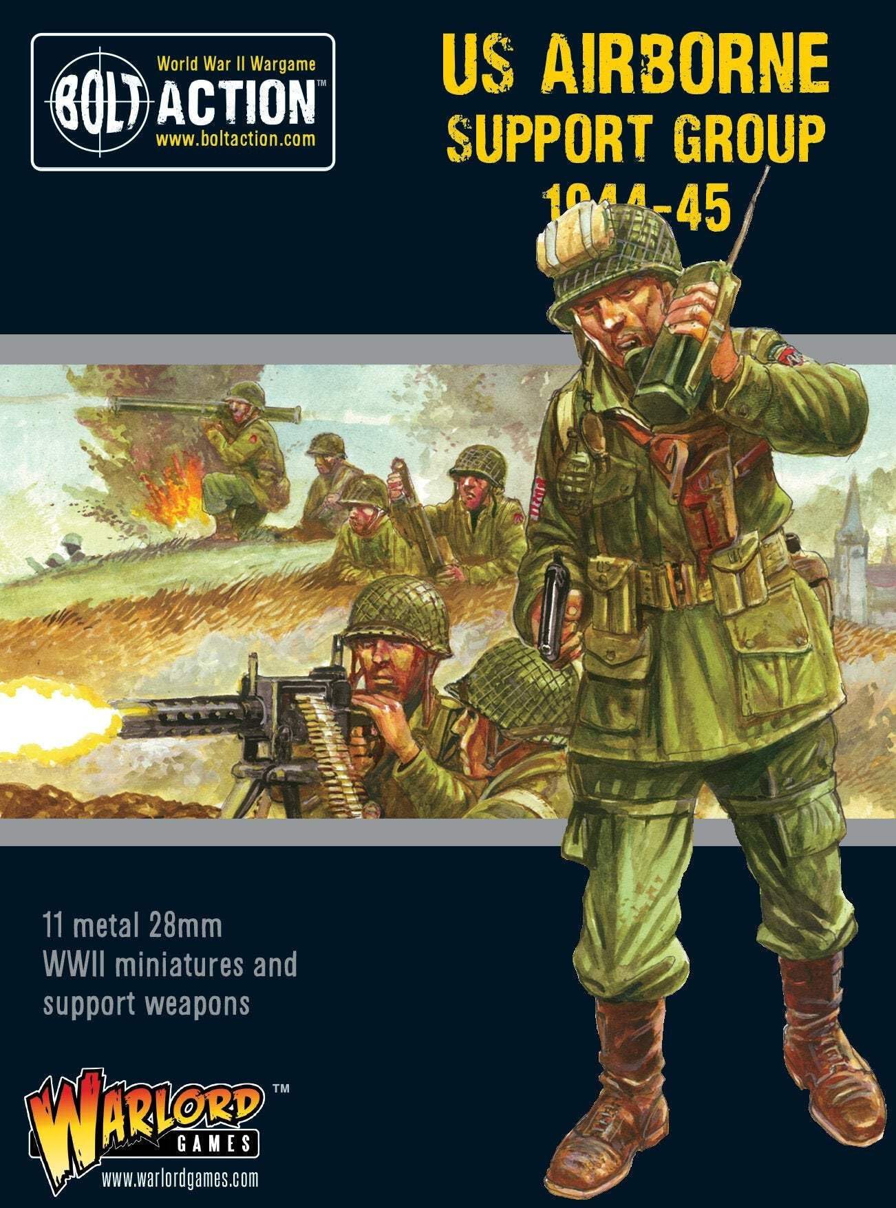 Warlord Games Bolt Action American Airborne Support Group 1944-1945 402213105