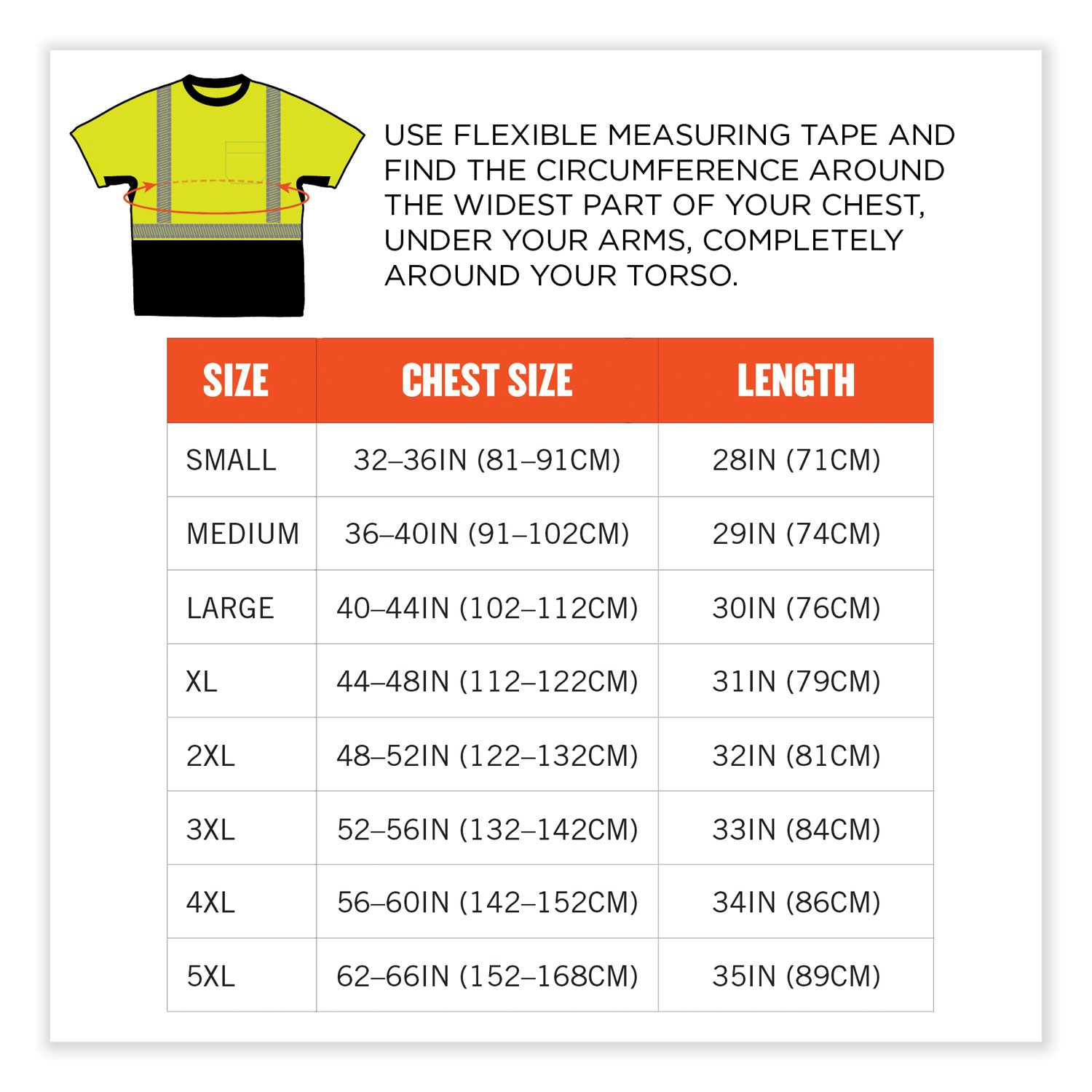 Ergodyne GloWear 8283BK Lightweight Hi-Vis T-Shirt, Medium, Lime/Black, 100% Polyester, 1 Each