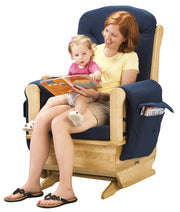 Jonti-Craft® Glider Rocker - Blue Cushions