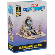 Asmodee Marvel: Crisis Protocol Rejuvenation Chamber Terrain & Ultimate Encounter Pack - Apocalypse-Themed Set! Tabletop Superhero Game, Ages 14+, 2 Players, 90 Min Playtime