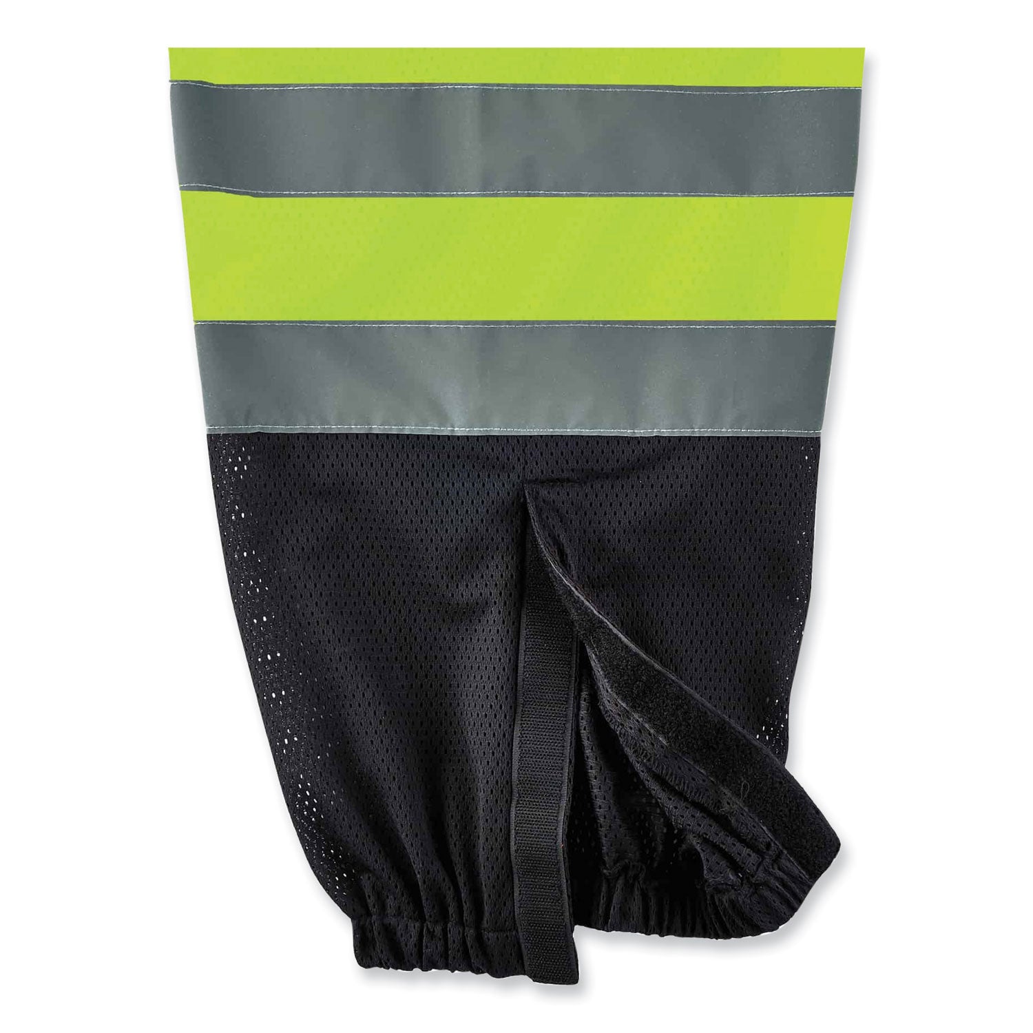 Ergodyne 8910BK Class E Bottom Hi-Vis Pants, Small/Medium, Lime/Black, Polyester Mesh, 1 Each