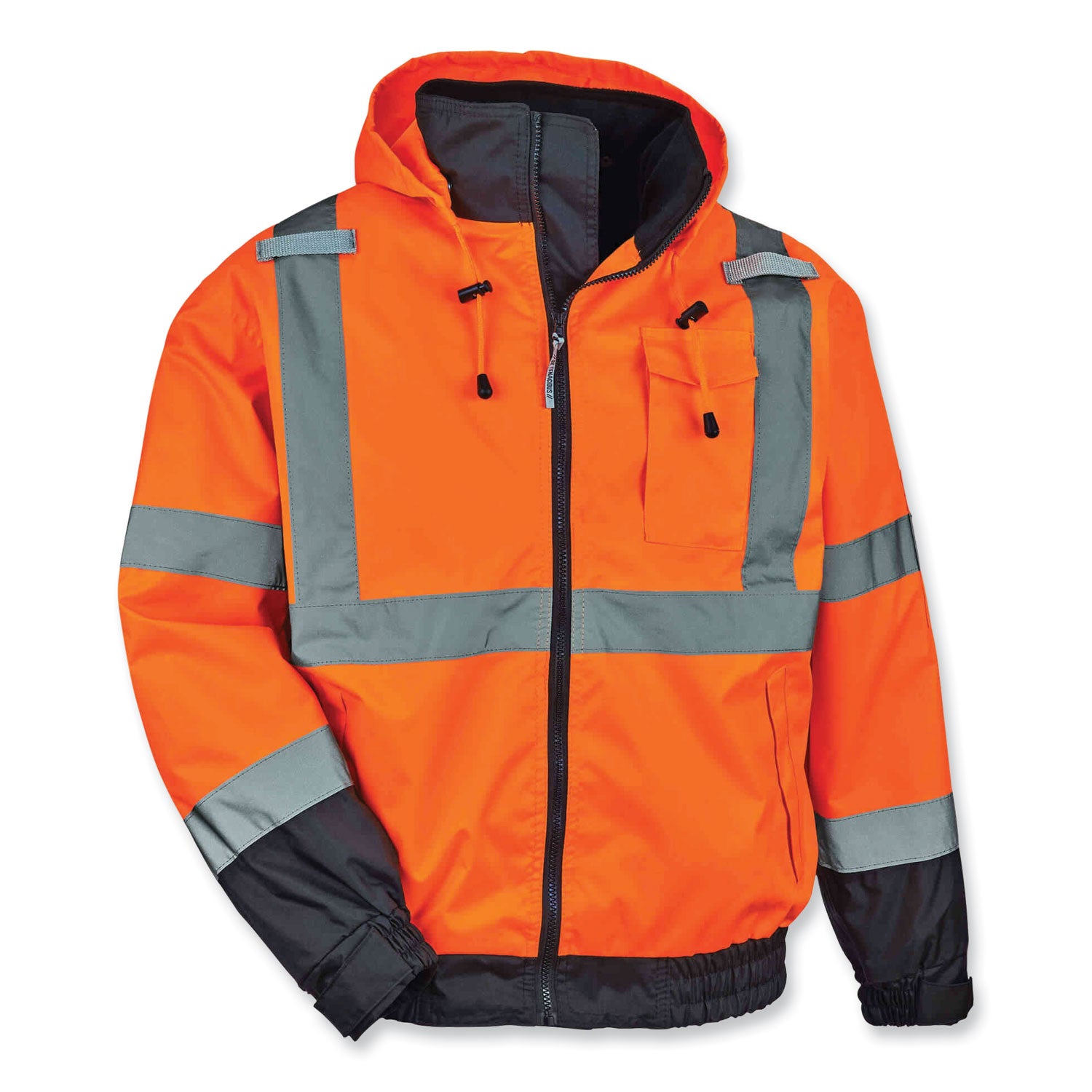 Ergodyne 8915 Class E Rain Pants - For Rain Protection - 5XL Size - Lime - 300D Oxford Polyester, Polyurethane, Polyester Mesh