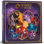 Heroes of Timeline - Fantasy Strategy Combat Board Game, Asymmetric Arena, Abstract Grid Movement, Unique Hero Abilities, Ages 14+, 2 Players, 20+ Min