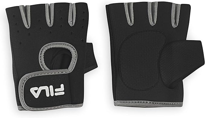 FILA Accessories Women's Fitness Gloves M-L Black/.Grey