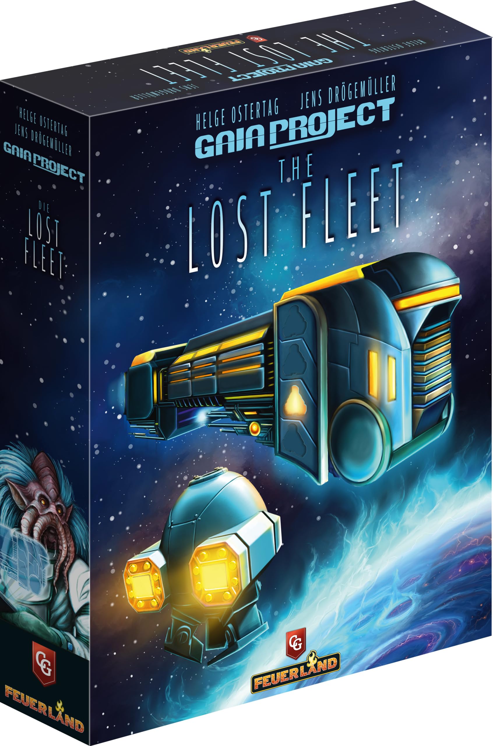 Capstone Games Gaia Project: The Lost Fleet Expansion | Strategy Board Game for Adults | 1-4 Players, 90-150 Min Playtime | Solo & Multiplayer Gameplay | Ages 14+