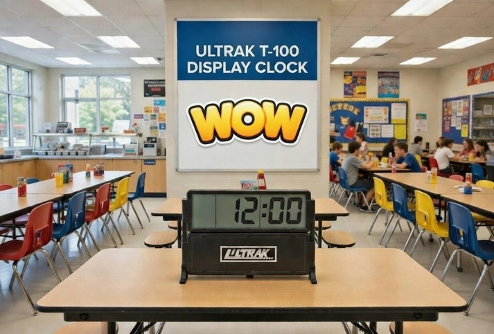 Display Timer with 4-Inch LCD Digits