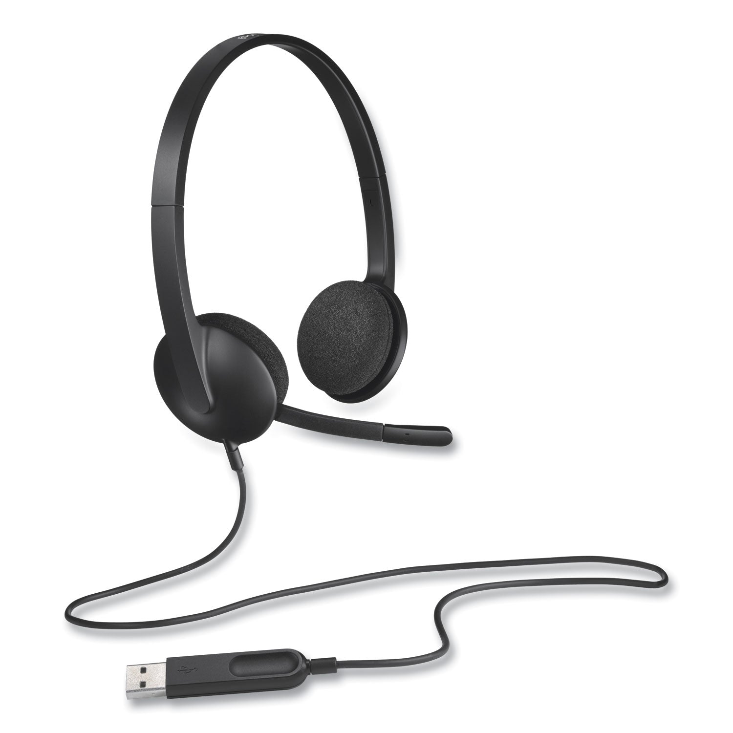 Stereo - USB - Wired - 20 Hz to 20 kHz - Over-the-head - Binaural - Semi-open - 6 ft Cable - Black