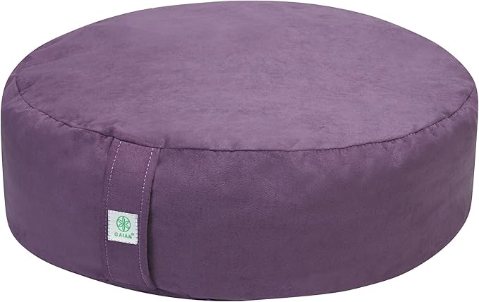 Gaiam Ergonomic Buckwheat - Zafu/Purple
