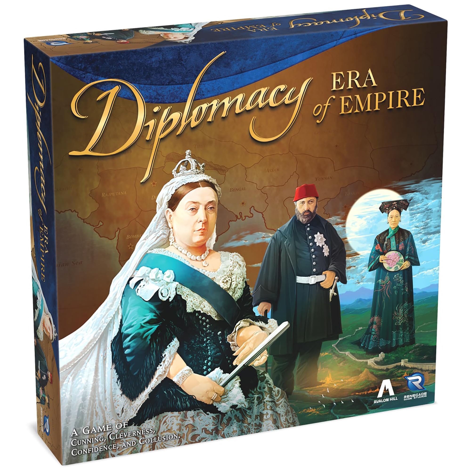 Renegade Games: Diplomacy: Era of Empire - Stand-Alone Strategy Board Game, Play As A Great Power During The Ottoman Empire, Age 14+, 2-7 Players, 4hr