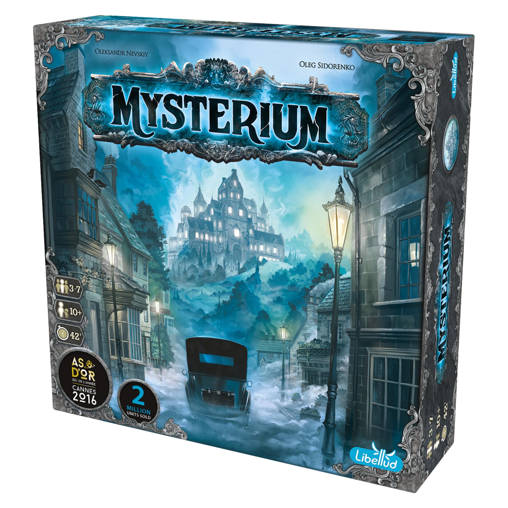 Asmodee Mysterium Board Game (2025 Refresh) - Cooperative Psychic Mystery Game with Updated Components & New Cards, Family Fun for Kids & Adults, Ages 10+, 3-7 Players, 45 Minute Playtime