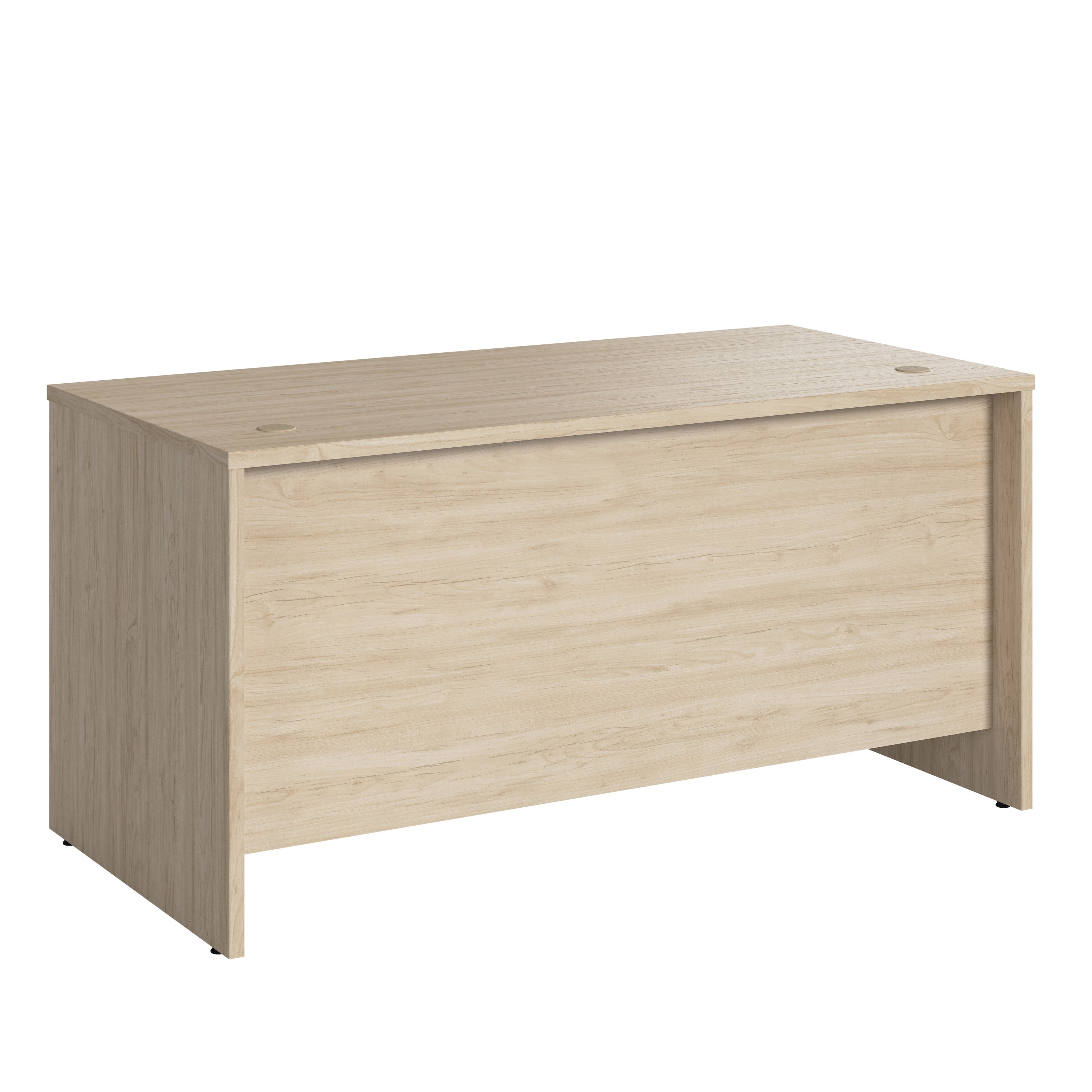 Bush Business Furniture Studio C 60W x 30D Office Desk in Natural Elm - 59.45" Width x 29.37" Depth x 29.84" Height