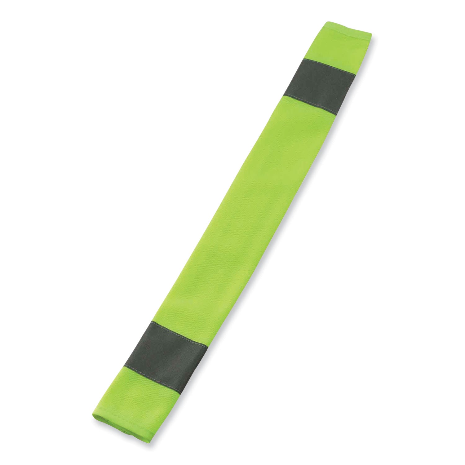 Ergodyne 8004 HI-Vis Seat Belt Cover, Lime, Polyester, 3" x 0.5" x 18.5", 6 per Carton