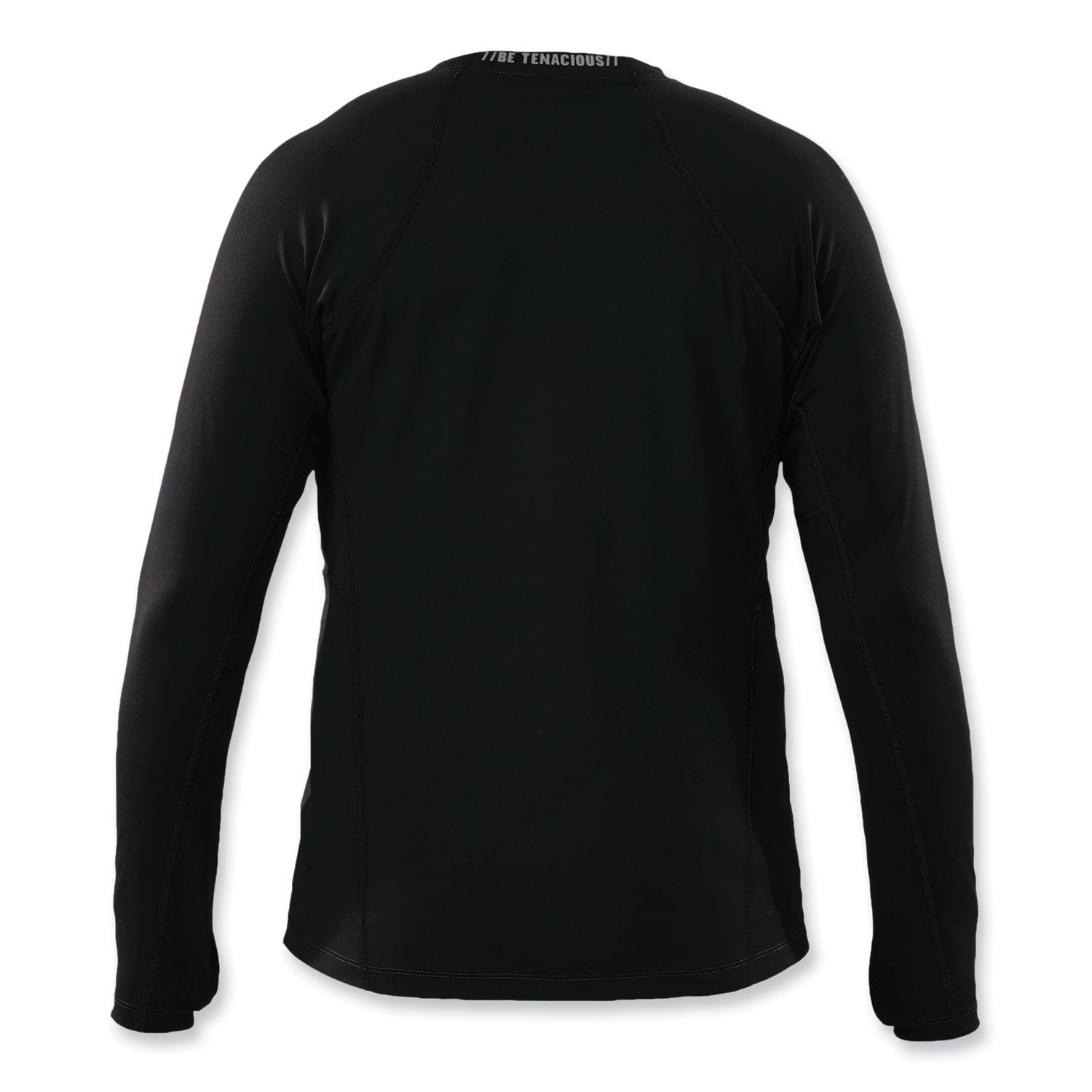 Ergodyne 6435 Thermal Base Layer Long Sleeve Shirt, 2XL, Black, 1 Each