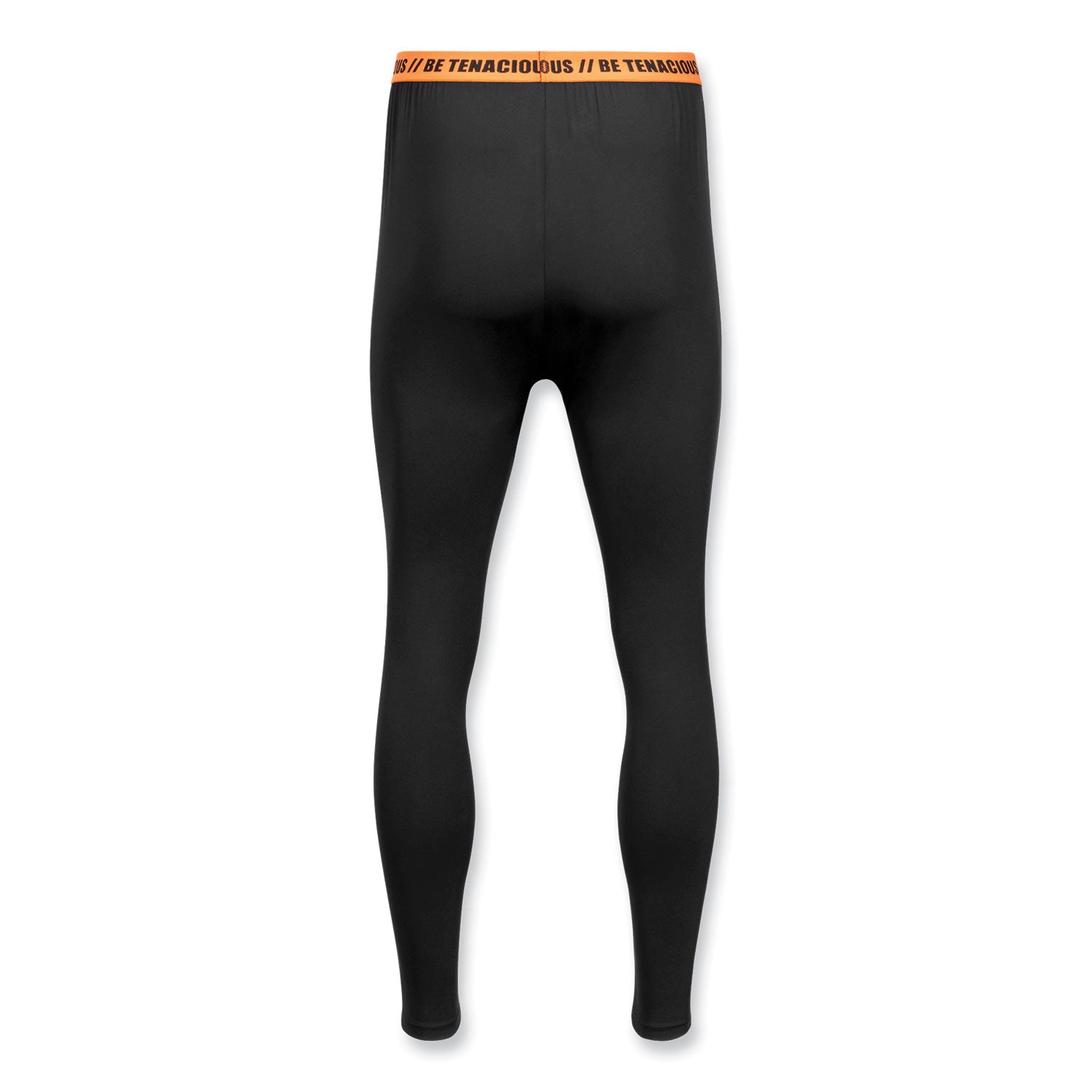 Ergodyne 6481 Lightweight Base-Layer Pants, Extra Large (XL), Black, Polyester/Spandex/Elastic, 1 Each