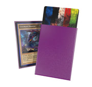 Ultimate Guard Cortex Outer Card Sleeves, 60 Japanese Size TCG Sleeves, 62 x 89mm, Purple Back, Matte Finish, No PVC & Acid-Free, High Clarity