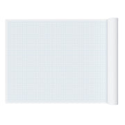 1CM BLUE GRAPH PAPER ROLL