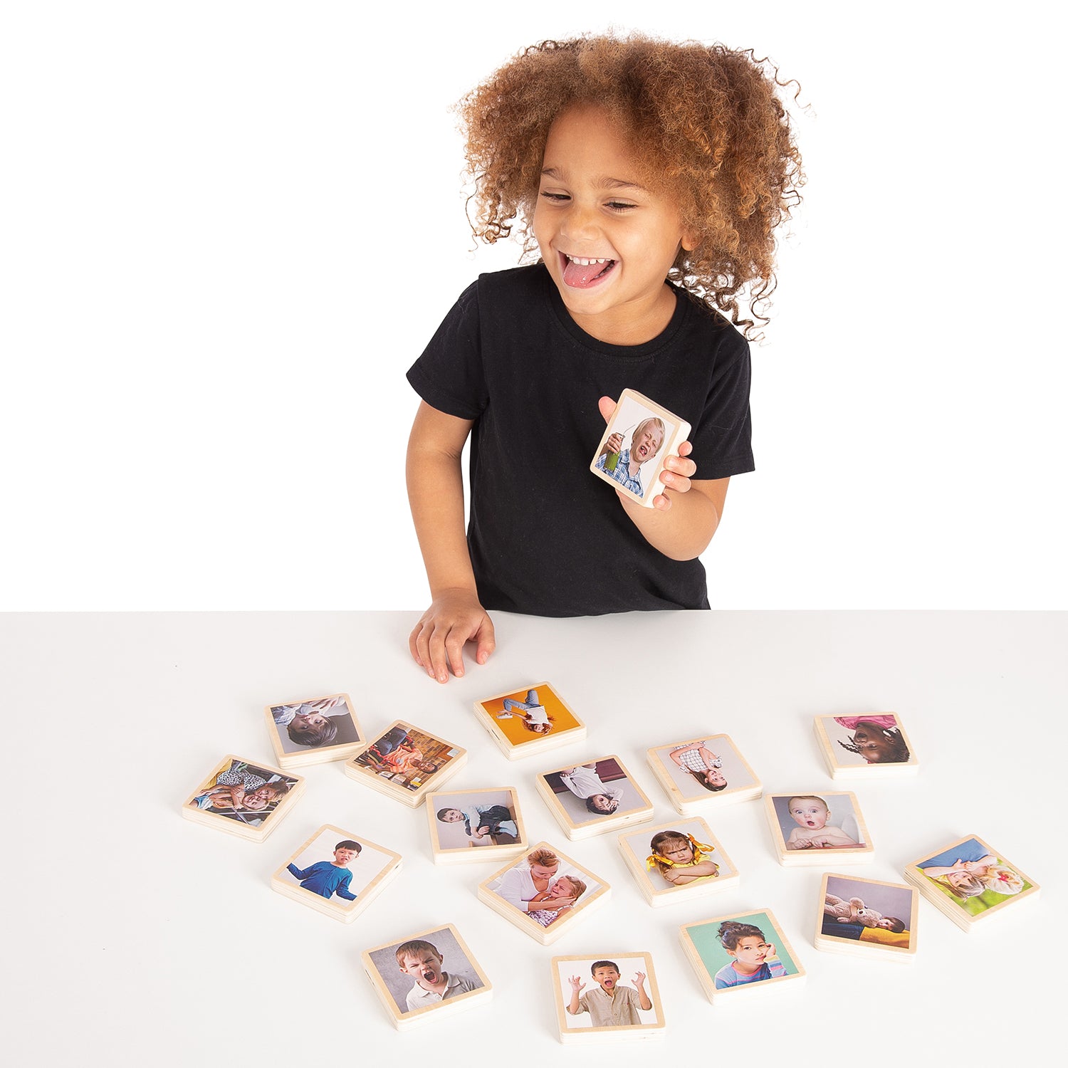 My Emotions Wooden Tiles - Set of 18