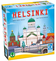 Helsinki Strategy Board Game, Tetris Style Family Board Game 2-4 Players, Ages 10+, by Queen Games