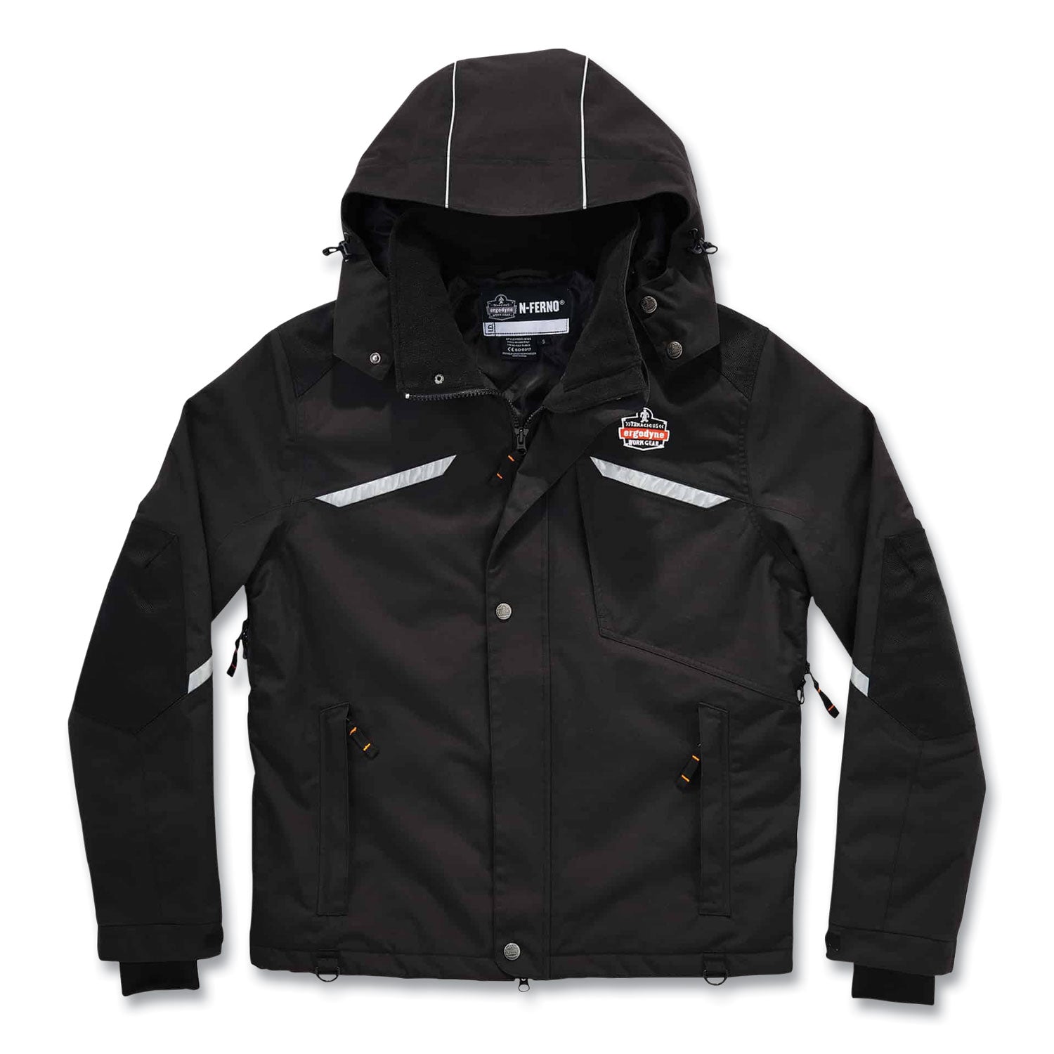 4XL Size - Nylon, Spandex - Black